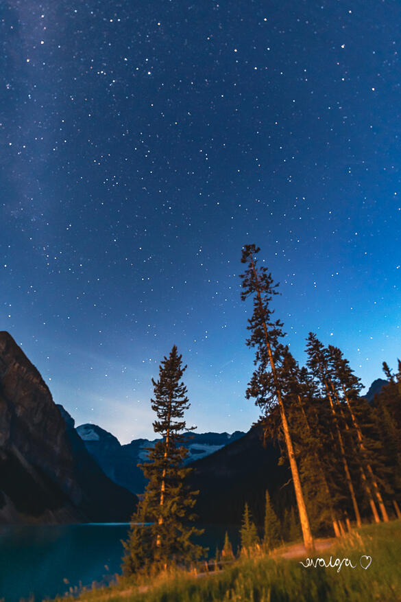 Blue Hour at Lake Louise