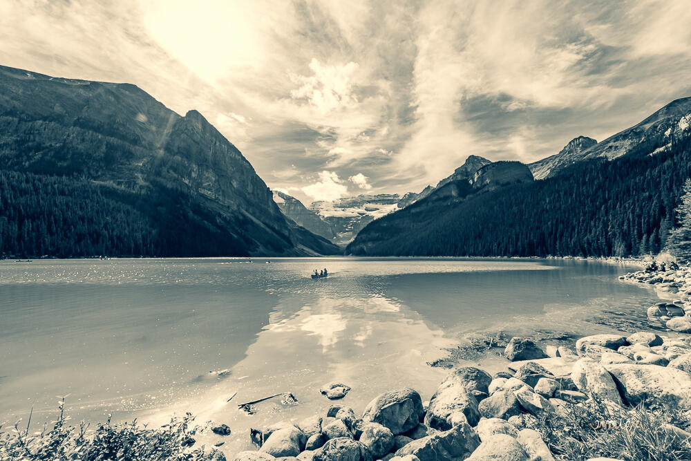 Peaceful at Lake Louise