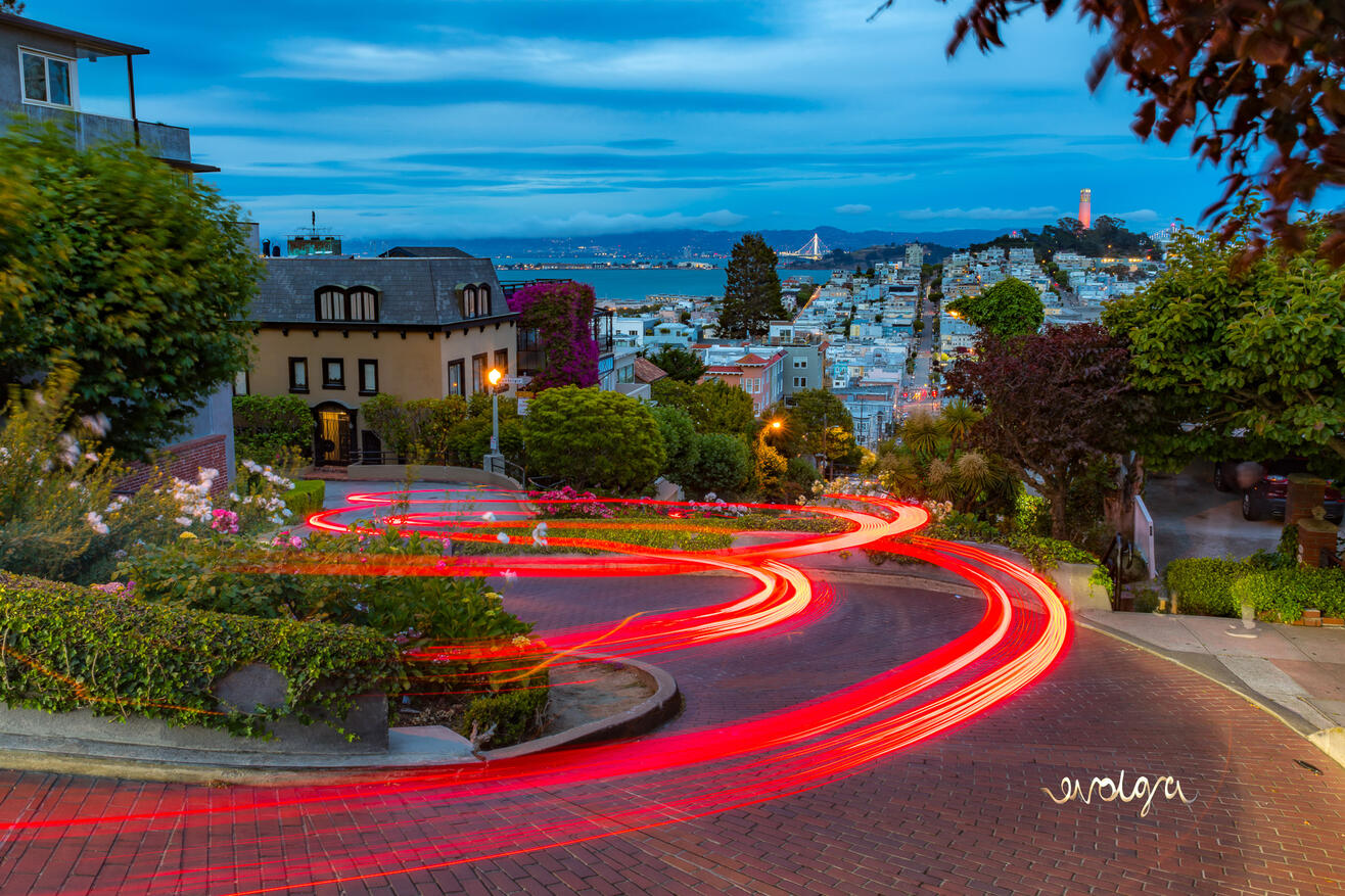Lombard Street Lights