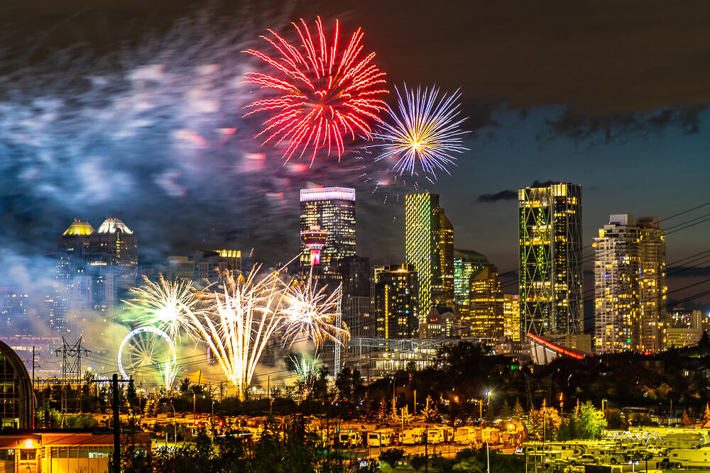 Stampede Fireworks